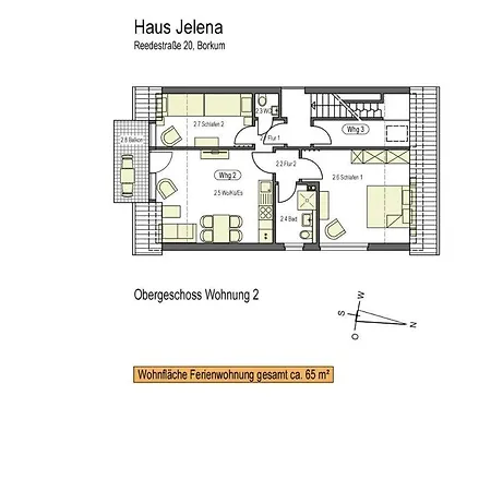 Διαμέρισμα Haus Jelena 2 *